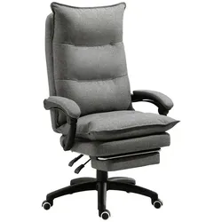 Vinsetto Massagestuhl, Breite: 62 cm, Region: Rücken/Gesäß - grau