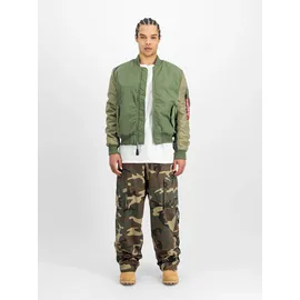 Alpha Industries Ma-1 Camo Jacke sage L