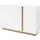 Home Affaire CLAiR Sideboard 52 138 x 91 x 40 cm Weiß hochglanz