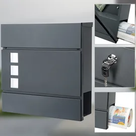 monzana Design anthrazit inkl. Zeitungsfach