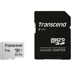Transcend microSDXC 300S-A 1TB Class 10 UHS-I U3 V30 A2