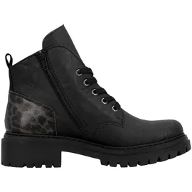 Rieker Schnürstiefeletten in schwarz, 40