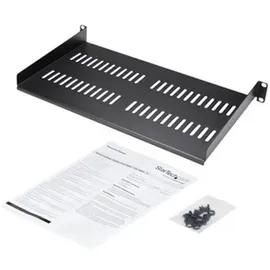 Startech Fachboden Stahl 10 Zoll schwarz