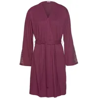 LASCANA Damen Kimono bordeaux Gr.44/46