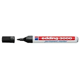 edding 3000 Permanentmarker schwarz 1,5 - 3,0 mm