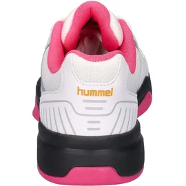 hummel Unisex Handballschuhe All Court Innenbereich Damen in White/Pink - 48