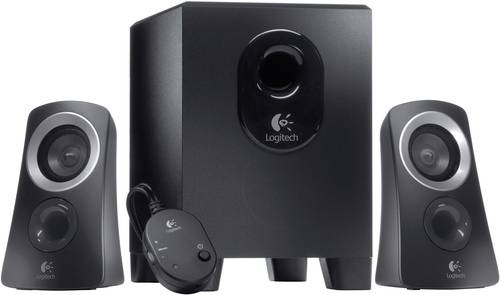 Logitech Speaker System Z313 2.1 PC-Lautsprecher Kabelgebunden 25W Schwarz