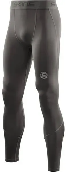 SKINS Herren Tight Tights long 2-Series Long Tight, Grau, XL