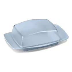 Koziol Butterdose RIO, seitliche Griffe 7619716 , Farbe: blau