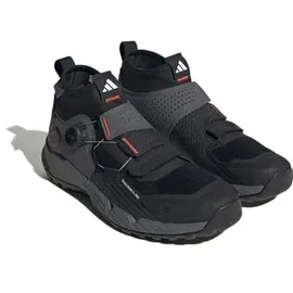 Five Ten Trailcross Pro Clip-In Mountainbiking-Schuh Grey Five / Core Black / Red 44 2/3