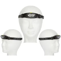 Perel Stirnlampe Schwarz