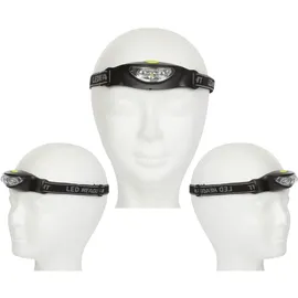 Perel Stirnlampe Schwarz