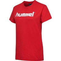 hummel Damen Hmlgo bomuldslogo T shirts, True Red, S