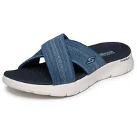 SKECHERS Go Walk Flex Sandale ImpressedGO WALK FLEX SANDAL IMPRESSED, Marineblau, Textil, 36 EU