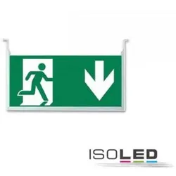 ISOLED Vertikales Schild für LED Notlicht/Fluchtwegleuchte UNI4