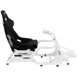 Oplite GTR S8 Infinity Force Sim Rig Weiss