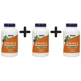 NOW Foods Calcium & Magnesium 250 Tabletten