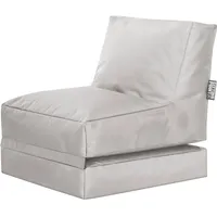 Magma Heimtex Sitting Point Sitzsack Twist Scuba 300, Grau