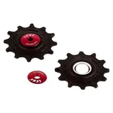 Cema Sram Xx1/x01 Full Ceramic Fahrradschaltröllchensatz schwarz