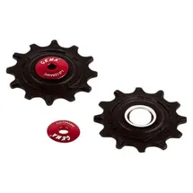 Cema Sram Xx1/x01 Full Ceramic Fahrradschaltröllchensatz schwarz