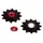 Cema Sram Xx1/x01 Full Ceramic Fahrradschaltröllchensatz schwarz