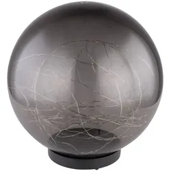 LED Solar Außen Steh Lampe Garten Lichterkette Kugel Park Lampe rauch Globo 33807