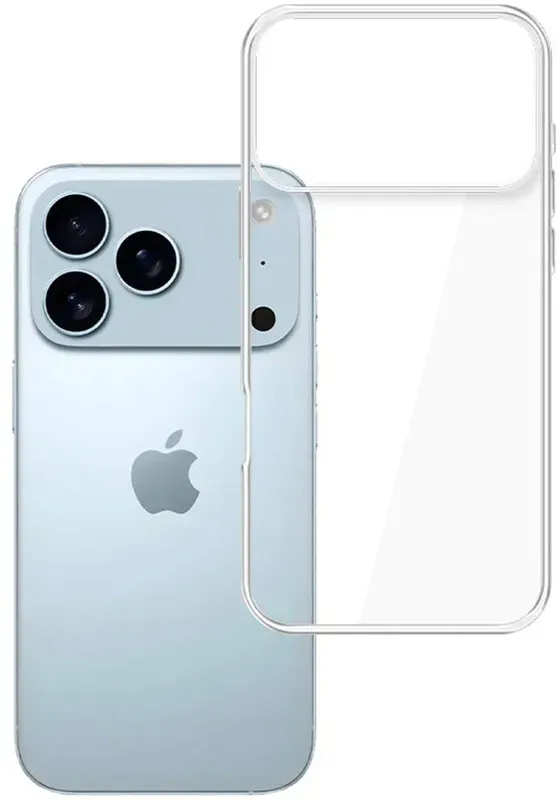 3MK Smartphone-Hülle iPhone 17 Pro Transparent 1-teiliges Schutzcover