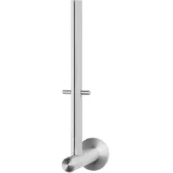Wagner EWAR Doppel-Reserve-Toilettenpapierhalter, AC 225-2 700 225 , Matt geschliffen, Ø 45 x 233 x 107 mm