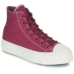 Converse  Turnschuhe CHUCK TAYLOR ALL STAR LIFT PLATFORM WORKWEAR TEXTILES HI  in Bordeaux, 39 1/2
