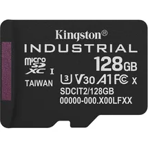 Kingston Technology 128GB microSDXC Industrial C10 A1 pSLC Karte Einzelpackung ohne Adapter