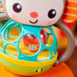 Bright Starts Grab & Giggle Monkey Rassel bunt