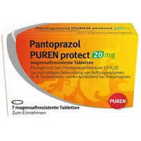 PUREN Pharma GmbH & Co. KG Pantoprazol PUREN protect 20 mg magensaftresistent Tabletten