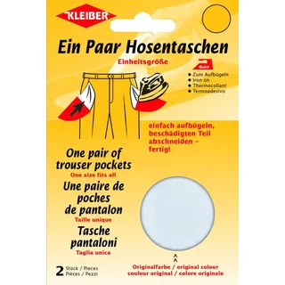 Kleiber 1 Paar Hosentaschen, weiß