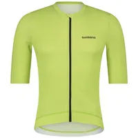 Shimano Stile Short Sleeves Jersey lime green S
