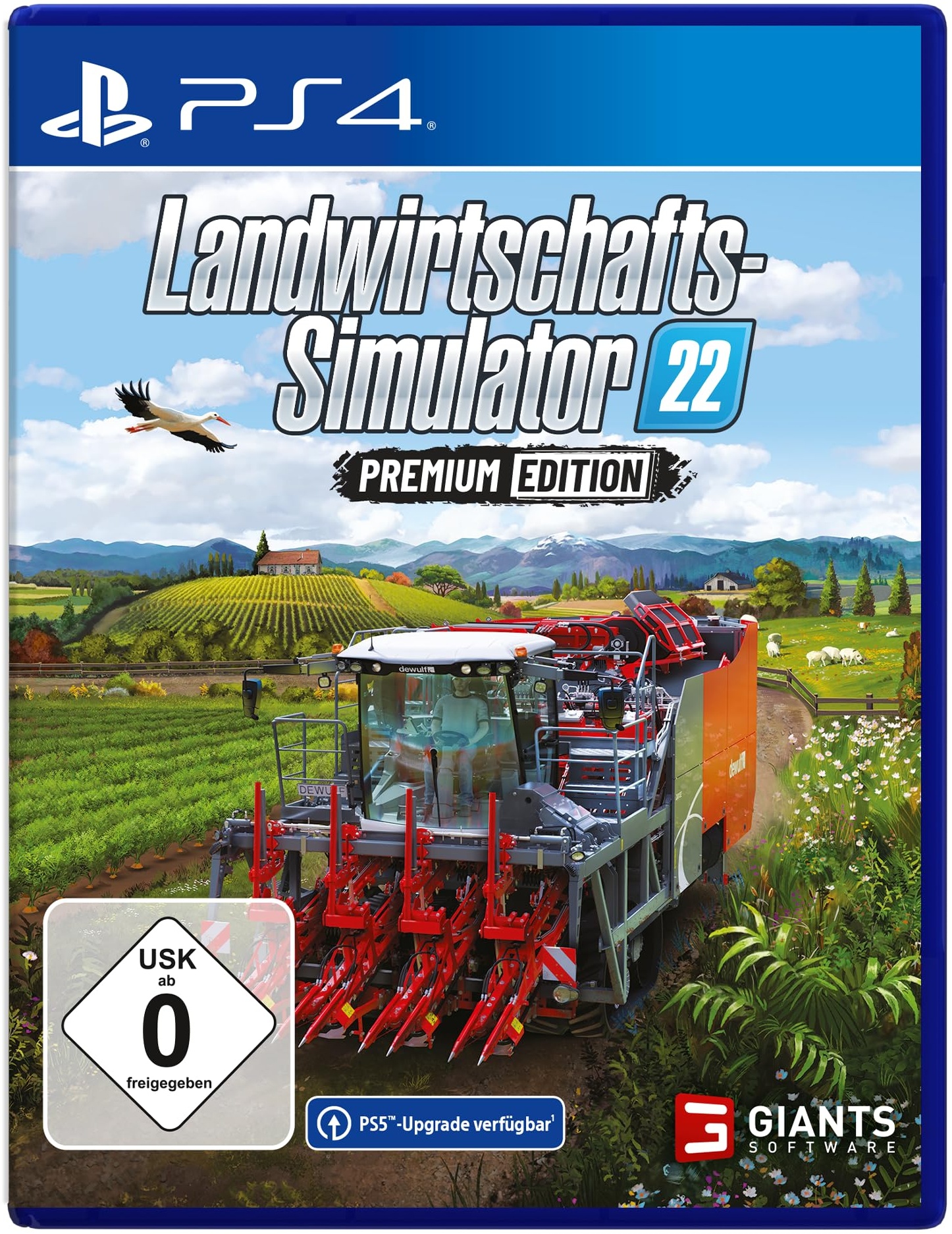 Landwirtschafts-Simulator 22,PS4-Blu-Ray-Disc (Premium Edition): Für PlayStation 4