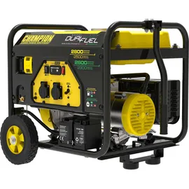 Champion Power Equipment Stromaggregat Benzin+Gas 2800 Watt, tragbarer Generator