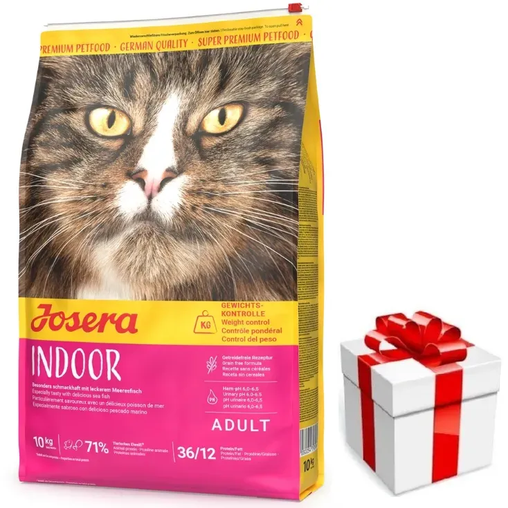 JOSERA Indoor 10kg + überraschung für die Katze.