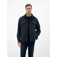 Lerros Overshirt Hemdjacke in Wolloptik - Classic Navy - XXXL