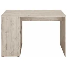 FMD Schreibtisch mit 4 seitlichen Fächern