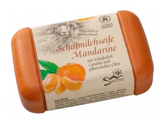 Saling Schafmilchseife Mandarine