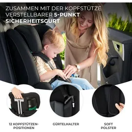 Kinderkraft Safety Fix 2 i-Size grau