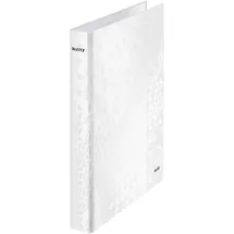 Leitz WOW Ringbuch 2-Ringe perlweiß