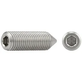 F. REYHER Nchfg. GmbH & Co. KG Gewindestift ISO 4027 Spitze/Innen-6kt M10 x 12 200 Stück