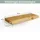 deluke Wandregal 60 x 22 x 4 cm Braun