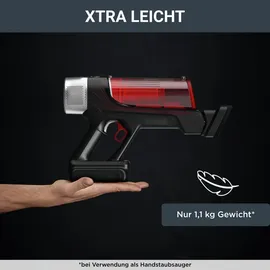 Rowenta X-Force Flex 9.60 Animal rot/schwarz