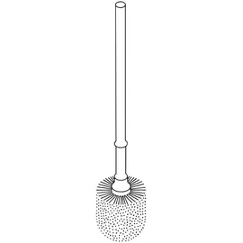 Hewi WC-Bürste 477 rubinrot