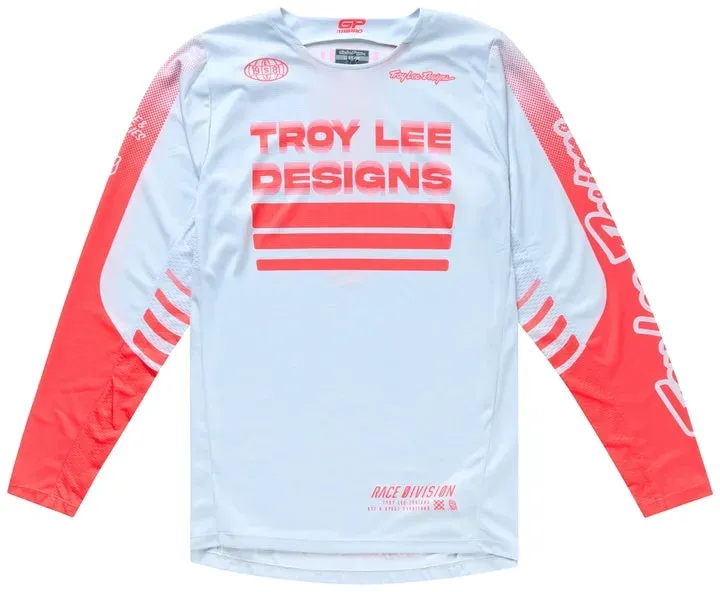 Troy Lee Designs Gp Pro Segment Jersey Vapor/Infra Rot - XL