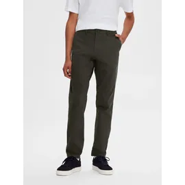 Selected New Miles Slim Fit Chinohose Grün 30 32