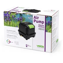 Velda Silenta Outdoor 4800 Belüftungset für Teiche bis 25000 Liter Wasser, 65