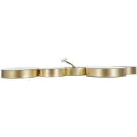 Beliani Deckenleuchte Gold